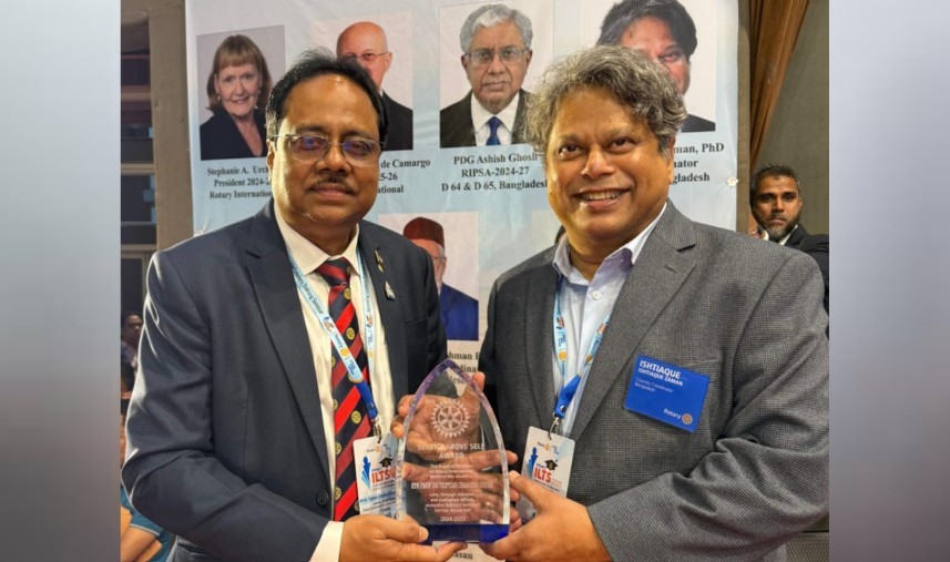 মানব সেবায় আন্তর্জাতিক স্বীকৃতি পেলেন প্রফেসর ডা. তৃপ্তীশ চন্দ্র ঘোষ